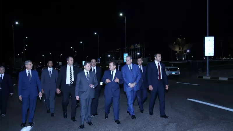 وزير الداخلية يتفقد التجهيزات والاستعدادات الامنية بشرم الشيخ