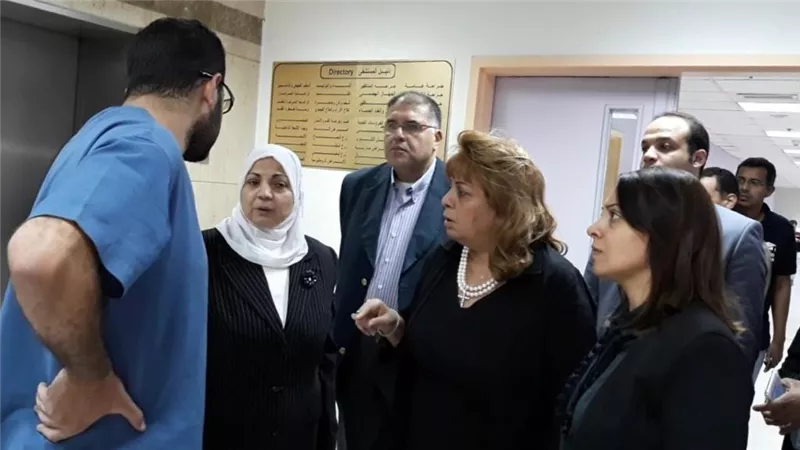 مستقبل وطن الجيزة يتفقد مصابي حادث المنيا الإرهابي.. صور