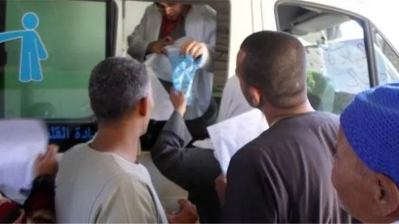 10 قوافل طبية من الكبد المصري بالدقهلية والشرقية ودمياط