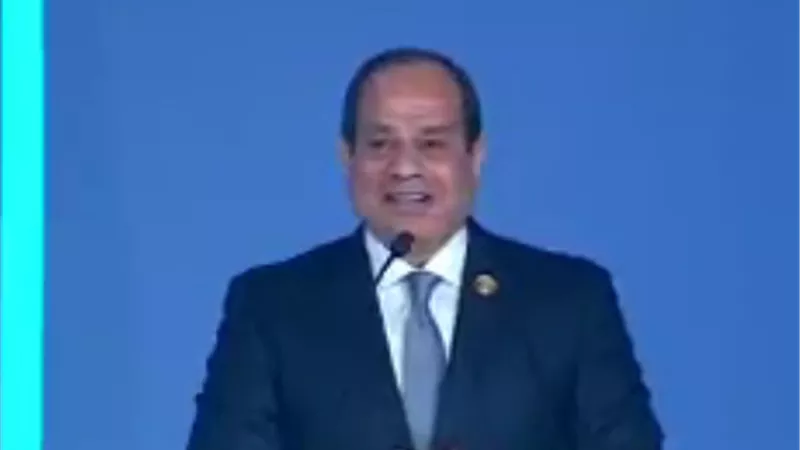 الرئيس: أول توصيات المنتدى هى مطابة العالم بالاعتراف بجرائم الارهاب ضد الاقليات