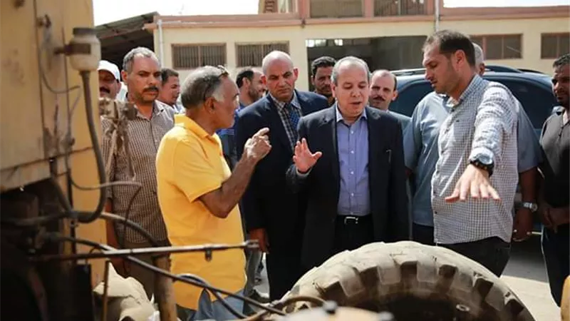 بتهمة التزوير وإهدار المال العام محافظ كفر الشيخ يحيل مسئولي الورشة المركزية للنيابة العامة