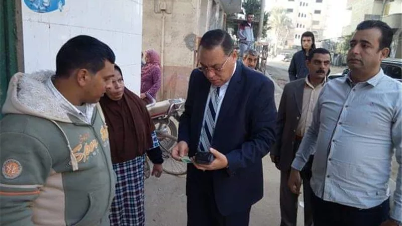 محافظ الشرقية يغلق مخبز بقرية الحلمية بابوحماد