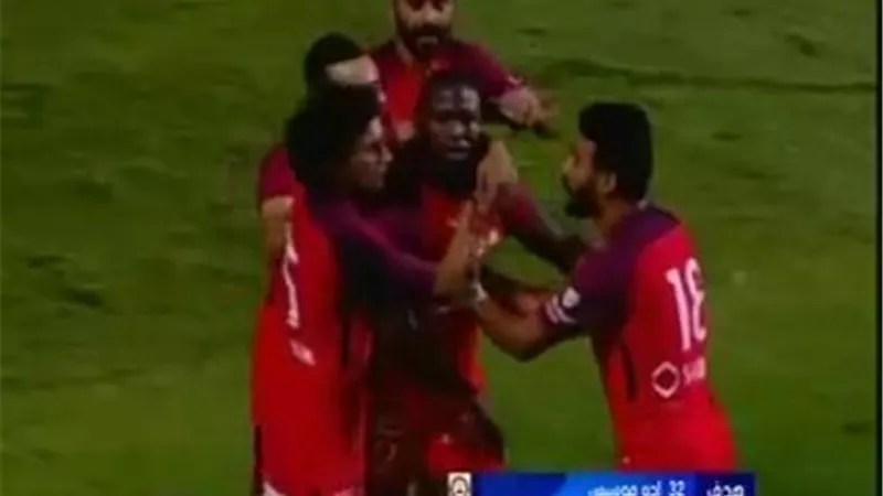 حرس الحدود يتقدم بالهدف الأول فى شباك الزمالك