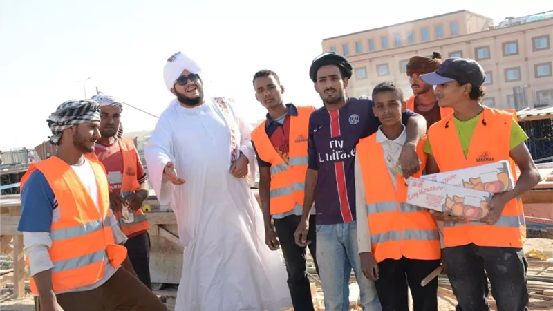 الشيخ الحديوى يبتهل لدعم مستشفى شفاء الأورمان بالأقصر.. صور