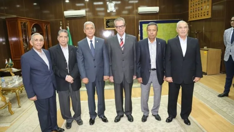 تكريم محافظى المنوفية السابقين