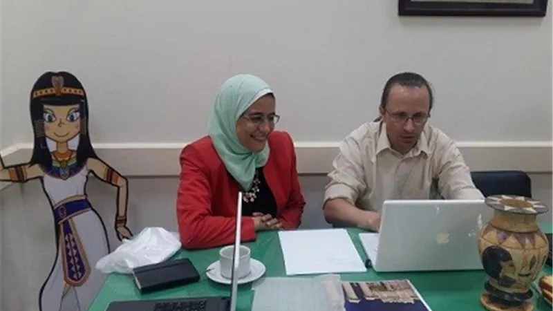 تعاون مصري ألماني في مجال البرديات و الترميم بجامعة عين شمس