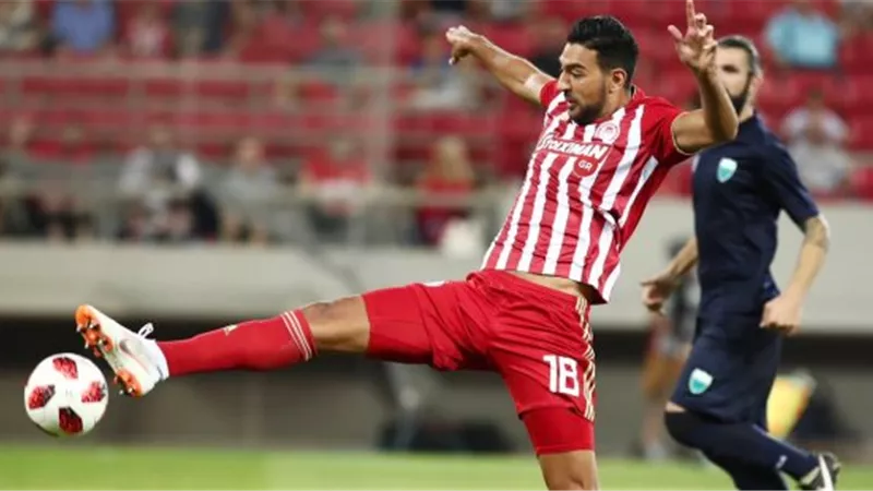 الدوري الأوروبى .. كوكا يشارك أولمبياكوس فى الفوز على ديديلانجى بخماسية
