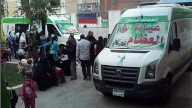 2210 مريض استفادوا من قافلة ابو كبير المجانية