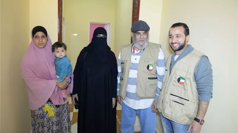 الأورمان والنجاة الكويتية يعيدان إعمار 26 منزلا بقرية الحلة بالأقصر