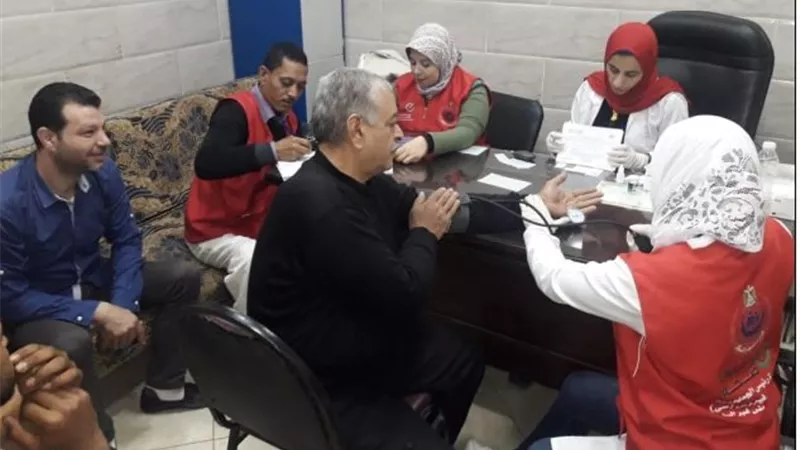 حملة 100 مليون صحة بدار الشفاء بابو المطامير.. صور