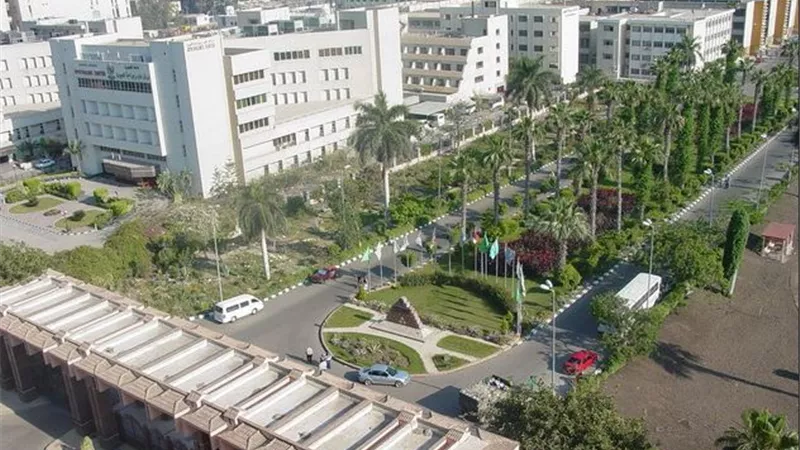 ضبط شخص يستجدي الطلبة داخل الحرم الجامعي بجامعة المنصورة