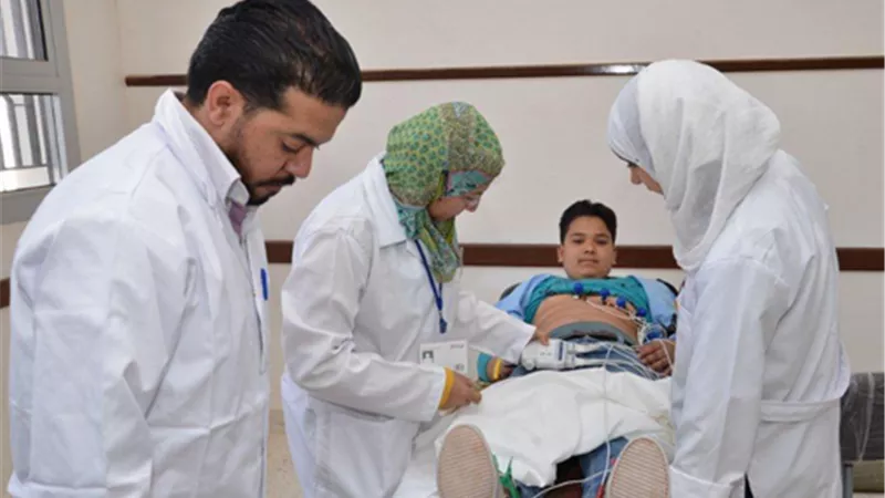 جراحات القلب المفتوح والاوعيه الدمويه بالقوافل الطبية فى سوهاج