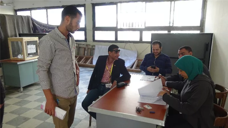 اعادة الانتخابات فى حقوق المنيا