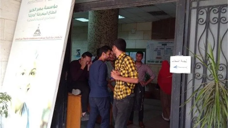 اقبال كثيف على الانتخابات الطلابية بتمريض عين شمس