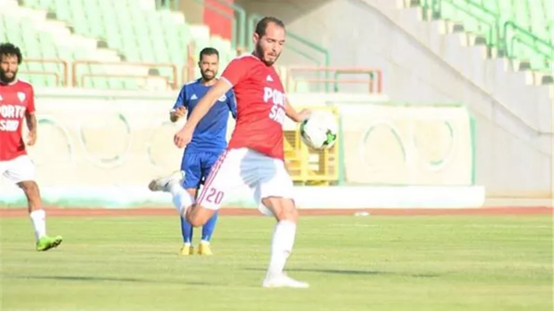المقاصة يراقب ابراهيم ريعو في ودية بورتو السويس