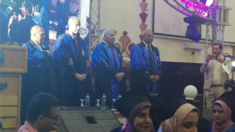 جامعة مطروح تحتفل بتخرج اول دفعة