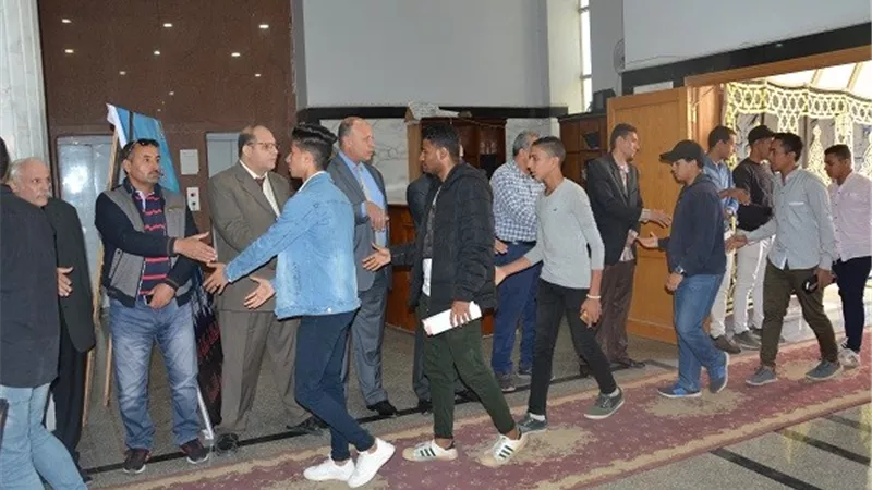 جامعة الفيوم تقيم عزاء لطالبة كلية الآداب
