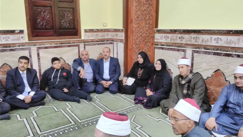 أوقاف البحيرة احتفلت بذكرى المولد النبوى بمسجد سيدى عمر بدمنهور
