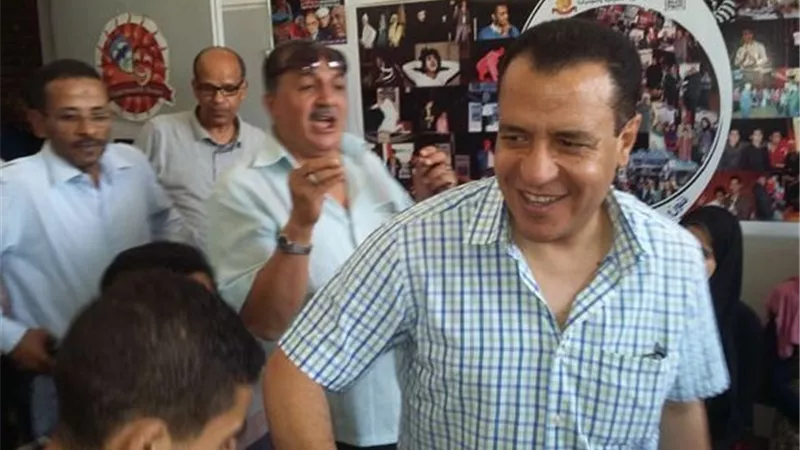 محروس امينا لاتحاد طلاب بكلية الحاسبات والمعلومات بجامعة أسيوط