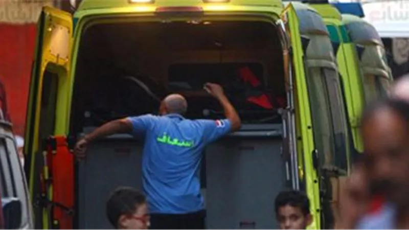 إصابة طفل أثناء اللهو أمام ورشة بالدقهلية