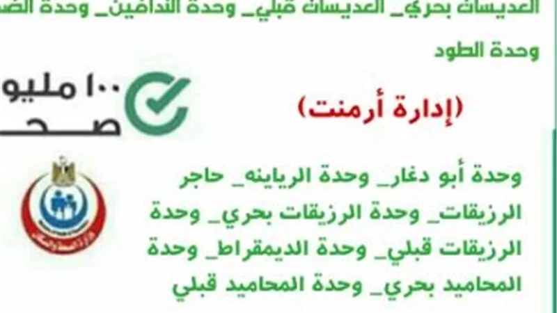 الأقصر تواصل إستعداداتها لتنفيذ مبادرة الرئيس 