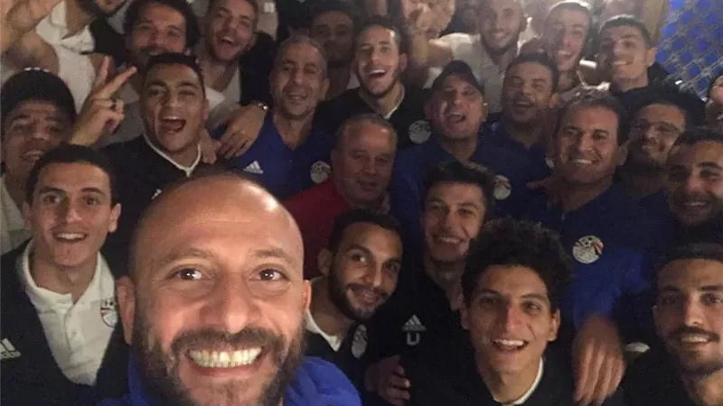 المنتخب الاوليمبى يحتفل بـ
