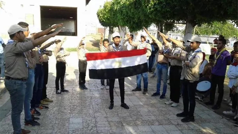 مهرجان كشفى للطلائع ببنى سويف.. الصور