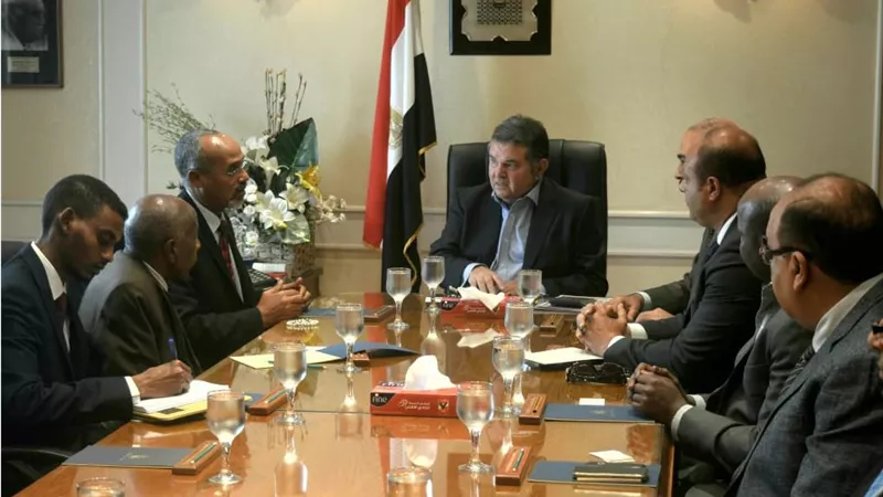 وزير قطاع الأعمال العام يبحث مع سفير تشاد التعاون المشترك خاصة في صناعة الدواء