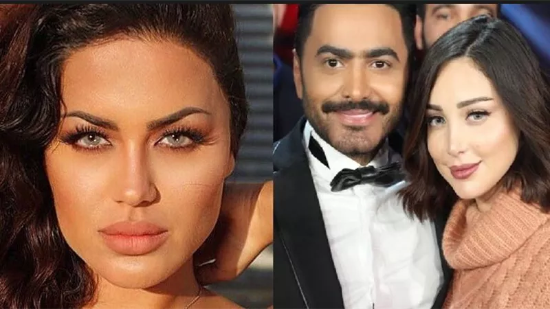 رسالة من حبيبة تامر حسنى لزوجته; 