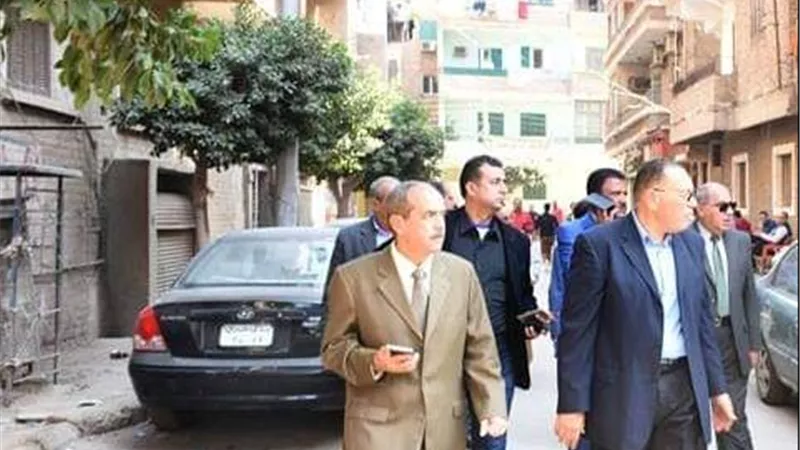 محافظ الشرقية يأمر بإيقاف أعمال البناء فى مبنى مقام بالمخالفة