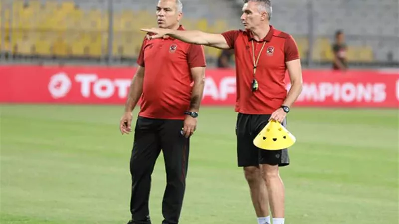 سر انفعال كارتيرون على لاعبى الاهلى فى الامارات