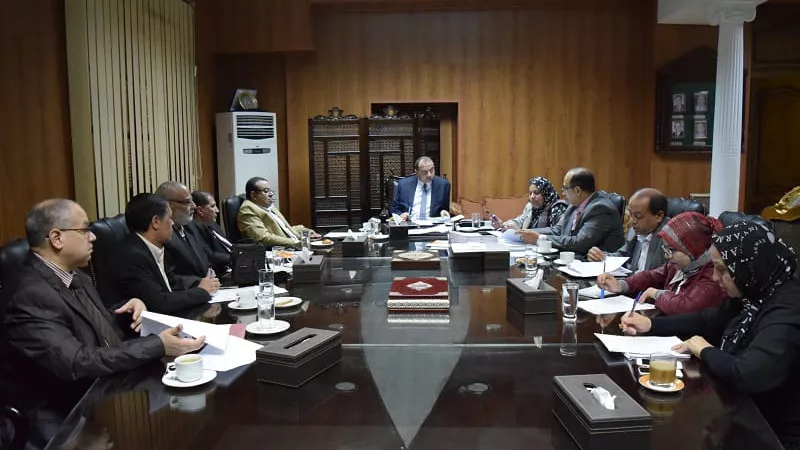لائحة موحدة للشعب والبرامج بجامعة بنى سويف
