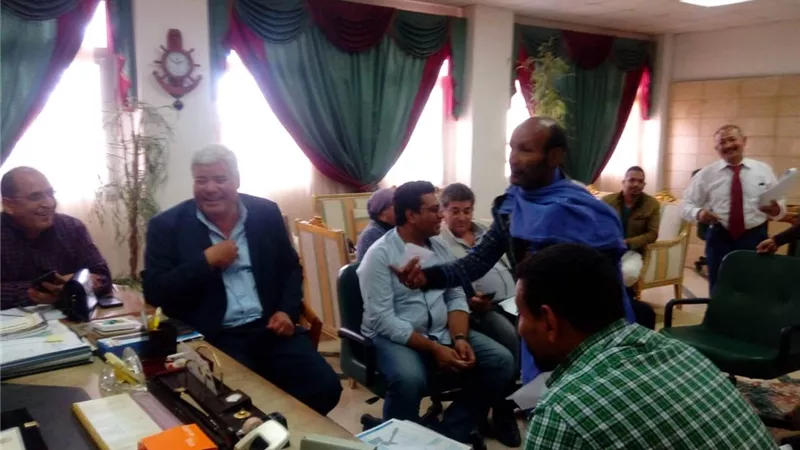 فوده يستمع لمشكلات 57 مواطنا بجنوب سيناء