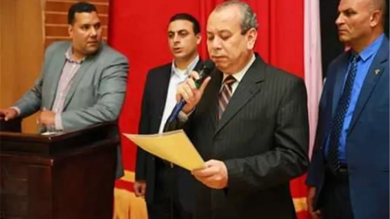أعضاء لجان المساءلة المجتمعية لبرنامج تكافل وكرامة يؤدون القسم أمام محافظ كفرالشيخ