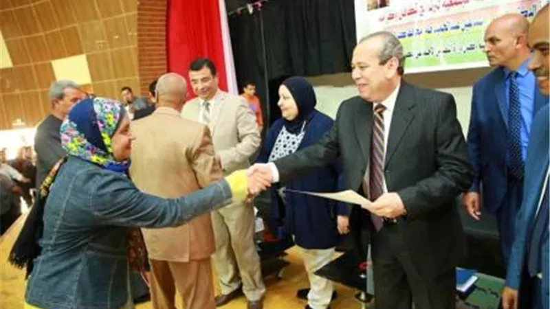 تكريم مدربى لجان المساءلة المجتمعية لبرنامج تكافل وكرامة بكفر الشيخ