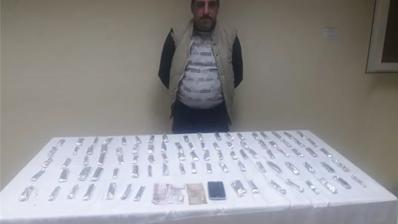 سقوط تاجر الحشيش الديليفرى بالمطرية