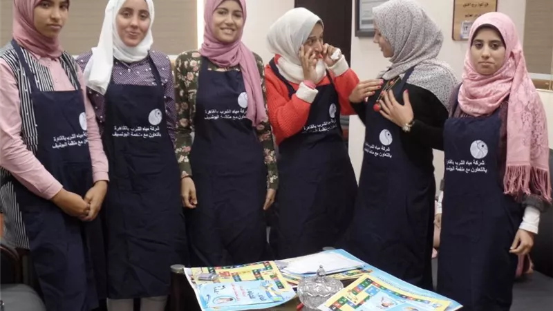 طلاب إعلام المنوفية يجرون دراسة علمية بشركة مياه القاهرة