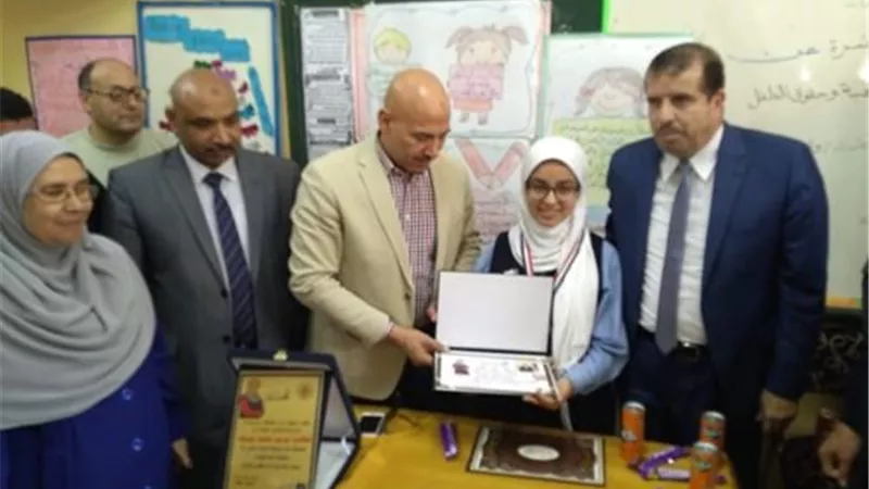 تكريم بطلة تحدي القراءة العربي في بيلا