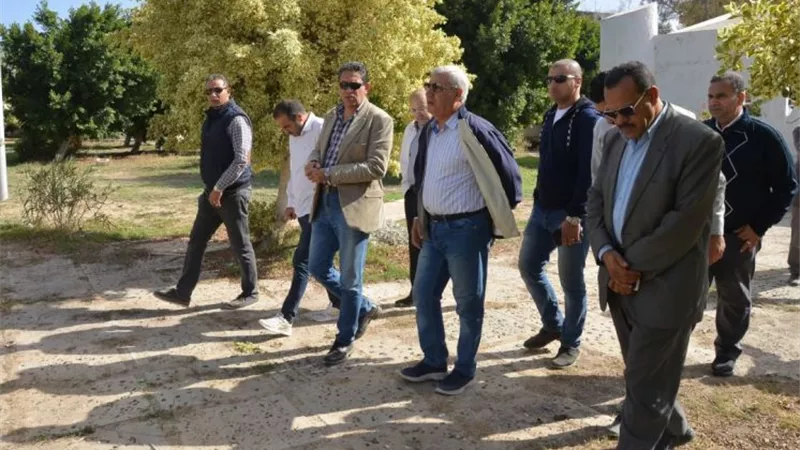 إعادة تأهيل ورفع كفاءة حدائق كليوباترا وراضي والعوام لتكون متنفسا لأهالى مطروح