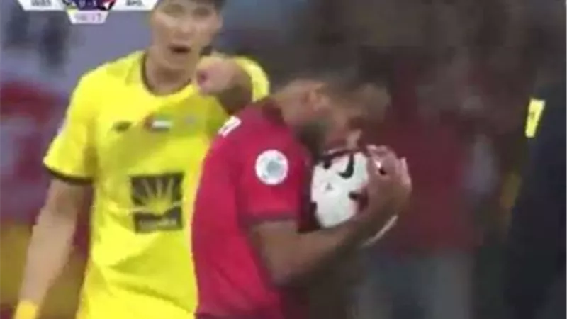 سليمان يحرز الهدف الاول للاهلى فى مرمى الوصل