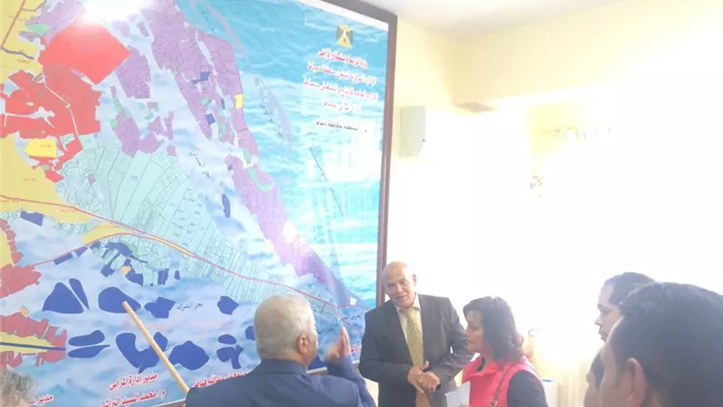 نائب وزير الزراعة و عوض تتفقدان المزارع السمكية بدمياط