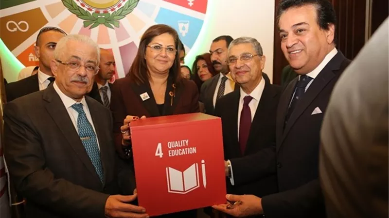 وزير التعليم العالي يشهد فعاليات اليوم الختامي لمؤتمر الأسبوع العربي للتنمية المستدامة