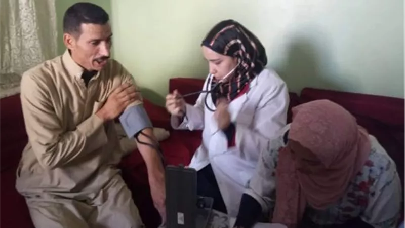 قافلة طبية بشرية وبيطرية بالدلنجات فى البحيرة .. صور