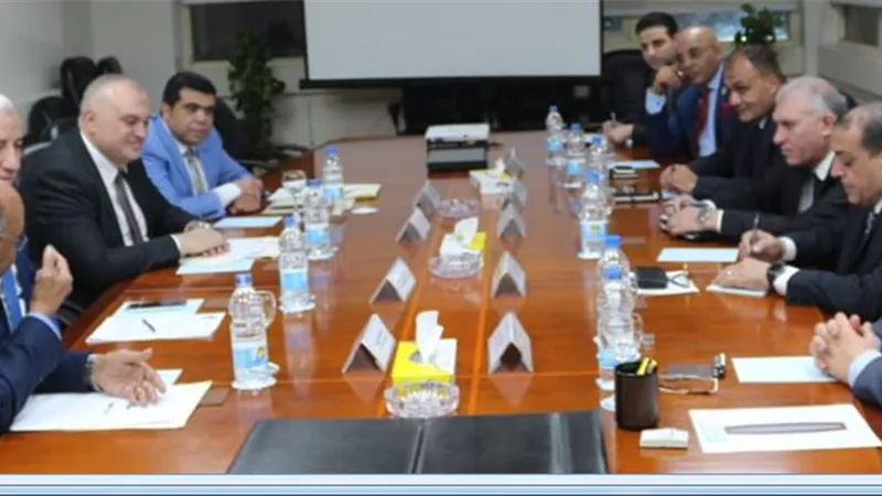 رئيس هيئة قضايا الدولة يزور وزير المالية