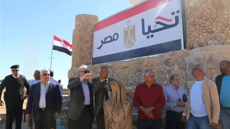 فوده : يتفقد أعمال إنشاء ميدان أفريقيا إستعدادا لمؤتمر 