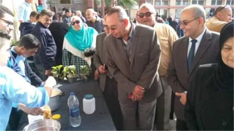 ورشة عمل للانشطة التربوية بمدرسة بورسعيد الثانوية العسكرية بنين