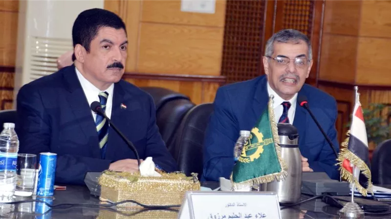 محافظ القليوبية يطالب الجامعة بالمشاركة بحلول لمشاكل المحافظة