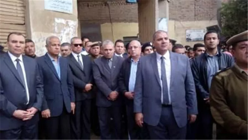 المنوفية تودع شهيد كمين العياط بمسقط رأسه بقرية دروة بأشمون
