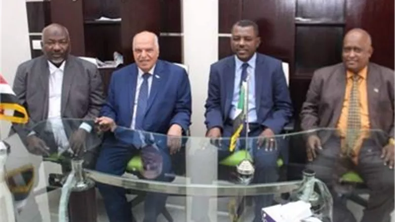 نقيب معلمي مصر يستقبل المستشار الثقافي لسفارة السودان بالقاهرة.. صور