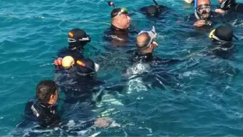 غرق طفل فى نهر النيل بسوهاج